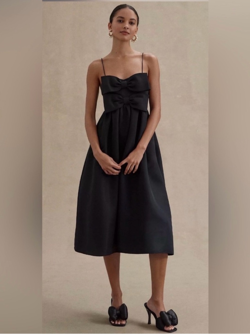 Sachin + Babi Black Cocktail Dress